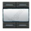 Axolute MYHOME - Sterownik 4 scenariuszy 2M ANTRACYT