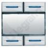 Axolute MYHOME - Sterownik 4 scenariuszy 2M ALUMINIUM