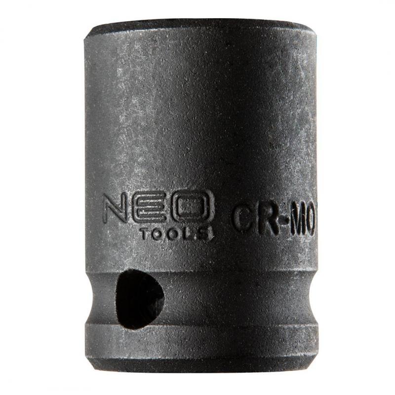 NEO Nasadka udarowa 1/2", 22 x 38mm, Cr-Mo