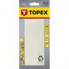 TOPEX Wkłady klejowe 8 mm, przezroczyste, 12 szt.
