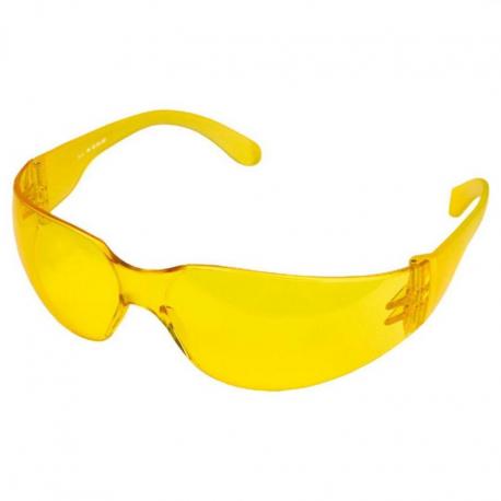 TOPEX Okulary ochronne, żółte
