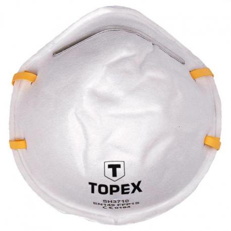 TOPEX Półmaska przeciwpyłowa jednorazowa FFP1, 5 szt.