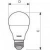 Philips CorePro LEDbulb ND 10.5-75W A60 E27 830