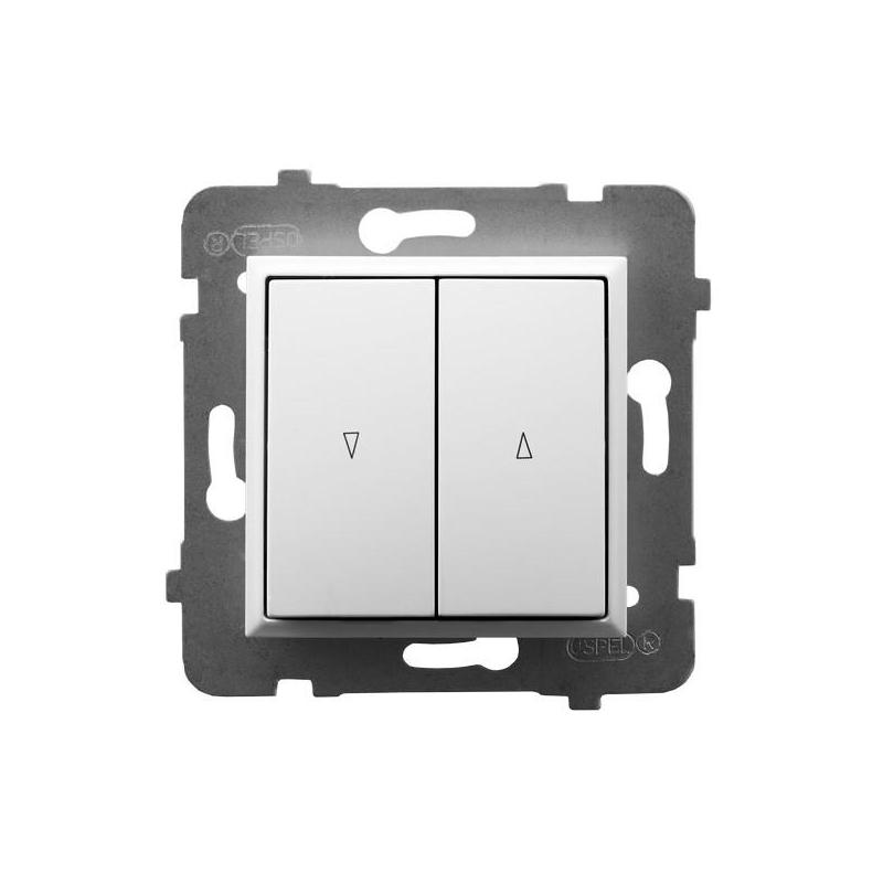 ARIA Biały, Łącznik żaluzjowy (ŁP-7U/m/00) Ospel