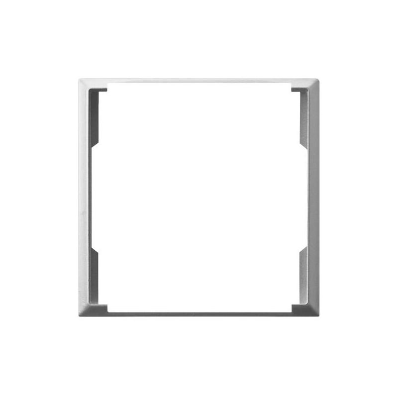 ARIA Srebro, Ramka ozdobna do gniazd 2-krotnych do ramek (RO-4U/18) Ospel