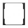 ARIA Czarny metalik, Ramka ozdobna do gniazd 2-krotnych do ramek (RO-4U/33) Ospel