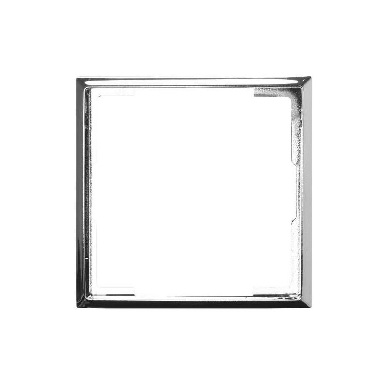 ARIA Srebrny połysk, Ramka ozdobna do gniazd 1-krotnych i ściemniaczy (RO-2U/67) Ospel