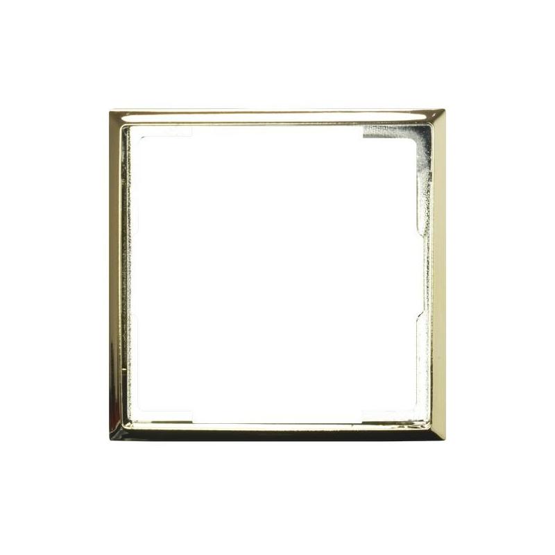 ARIA Złoty połysk, Ramka ozdobna do gniazd 1-krotnych i ściemniaczy (RO-2U/68) Ospel