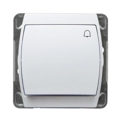 GAZELA Łącznik zwierny "dzwonek" ŁP-6J/m/00 BIAŁY