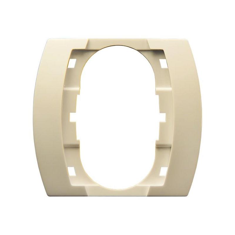 GAZELA Beżowy, Ramka do gniazda 2-krotnego Schuko (RG-2J/01) Ospel