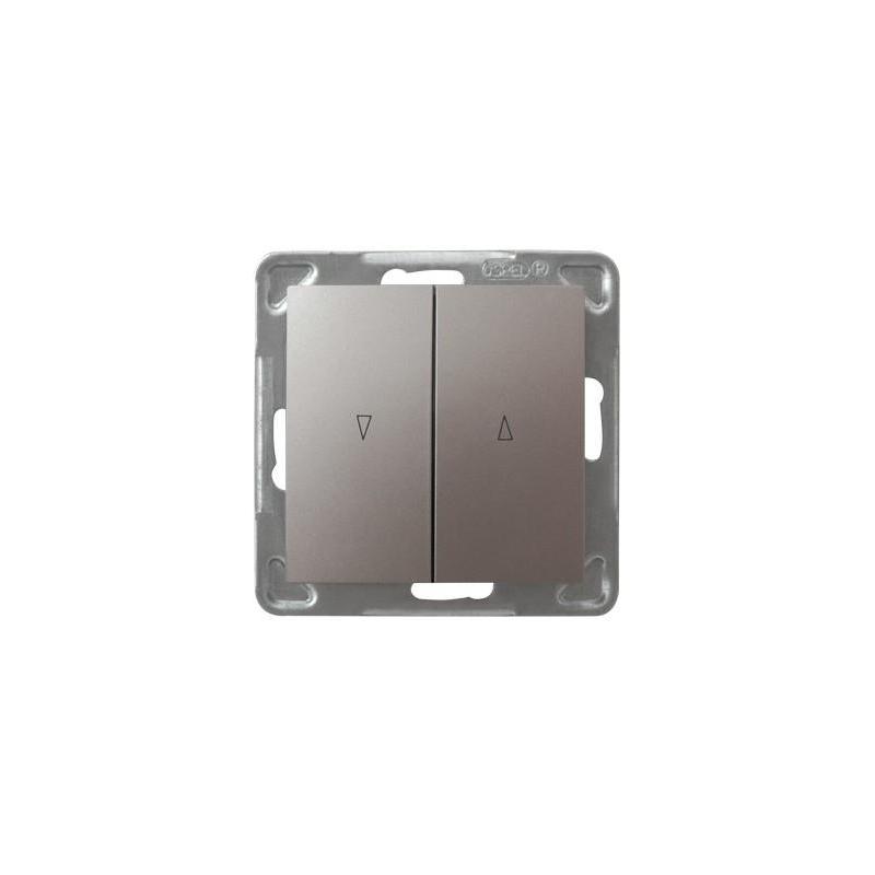 IMPRESJA Tytan, Łącznik żaluzjowy, z blokadą mechaniczną (ŁP-7YB/m/23) Ospel