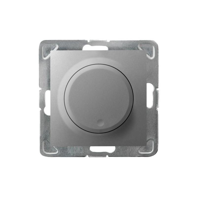 IMPRESJA Srebro, Elektronika - Ściemniacz uniwersalny do obciążenia żarowego, halogenowego oraz LED (ŁP-8YL2/m/18) Ospel