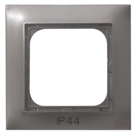 IMPRESJA Ramka pojedyncza do łączników IP-44 RH-1Y/23 TYTAN