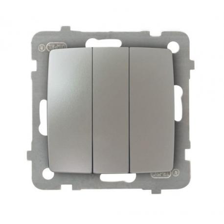 KARO Łącznik potrójny ŁP-13S/m/43 SREBRNY PERŁOWY