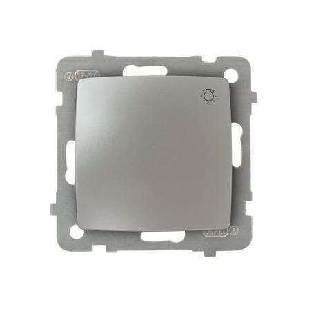 KARO Łącznik zwierny "światło" ŁP-5S/m/43 SREBRNY PERŁOWY