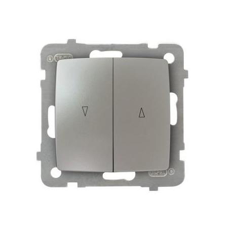 KARO Łącznik żaluzjowy z blokadą mechaniczną ŁP-7SB/m/43 SREBRNY PERŁOWY