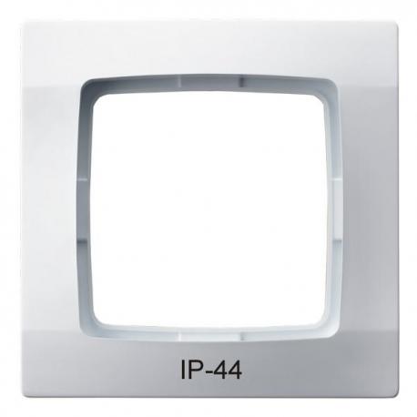 KARO Ramka pojedyncza do łączników IP-44 RH-1S/00 BIAŁY