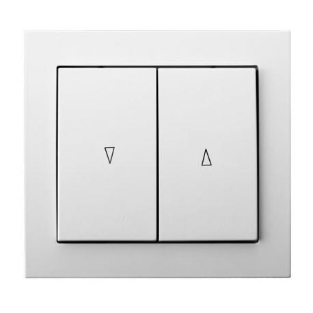 KIER Łącznik żaluzjowy, zwierny ŁP-7W/00 BIAŁY