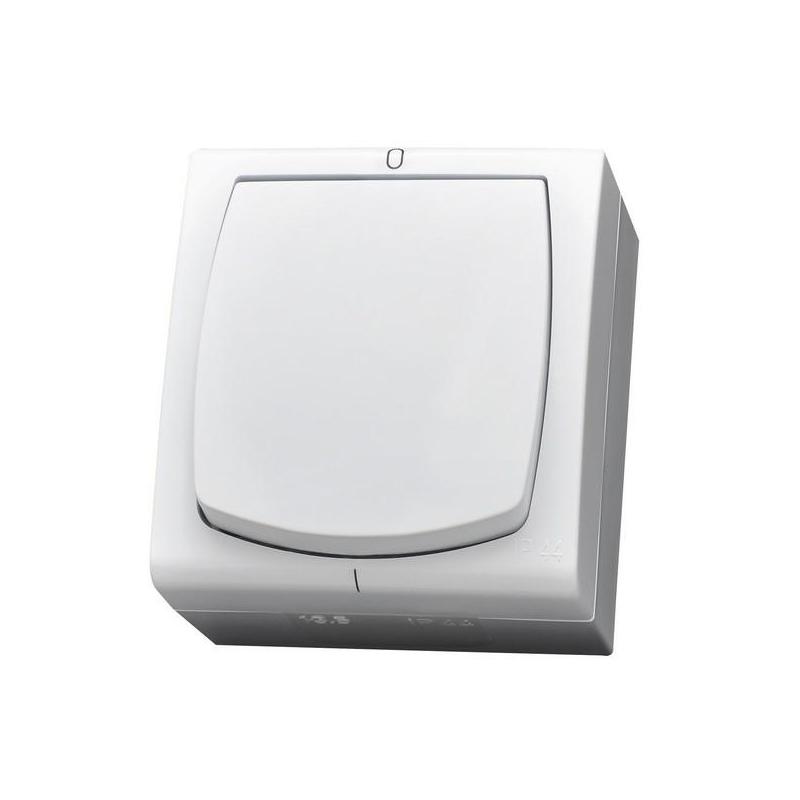 MADERA Biały, Łącznik 2-biegunowy (ŁNH-11N/00) Ospel