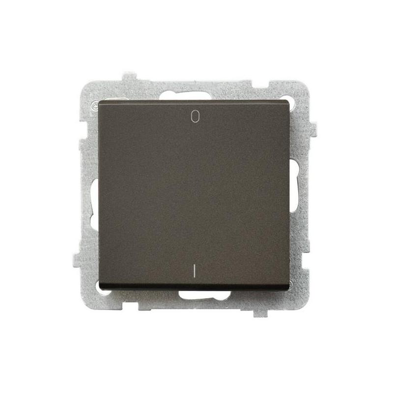 SONATA Czekoladowy metalik, Łącznik 2-biegunowy (ŁP-11R/m/40) Ospel