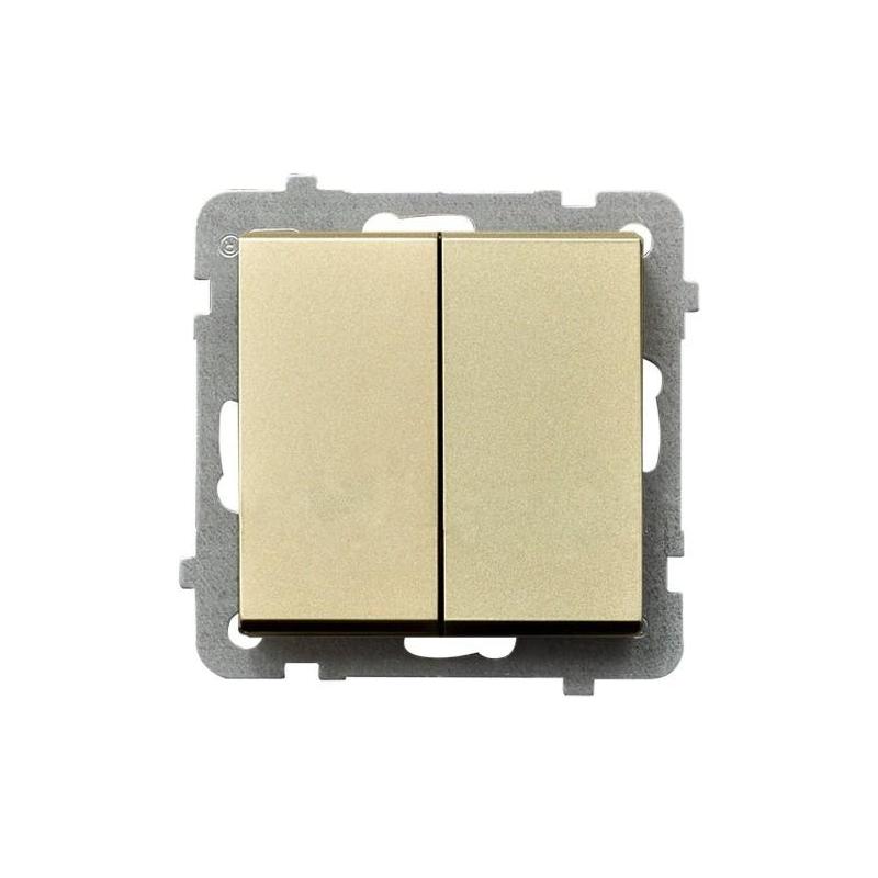 SONATA Szampański złoty, Łącznik dwugrupowy, świecznikowy (ŁP-2R/m/39) Ospel