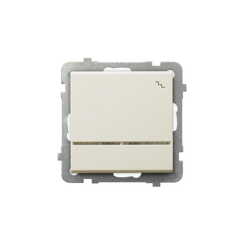 SONATA Ecru, Łącznik schodowy z podśw. pomarańcz. (ŁP-3RS/m/27) Ospel