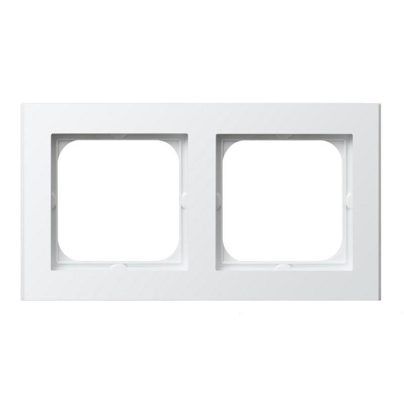 SONATA Biały, Ramka 2-krotna (R-2R/00) Ospel