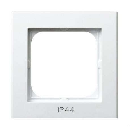 SONATA Ramka pojedyncza do łączników IP-44 RH-1R/00 BIAŁY