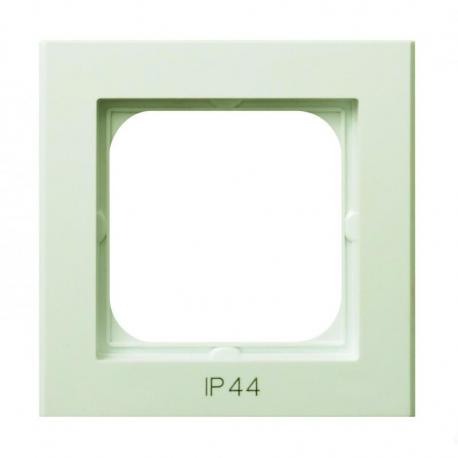 SONATA Ramka pojedyncza do łączników IP-44 RH-1R/27 ECRU