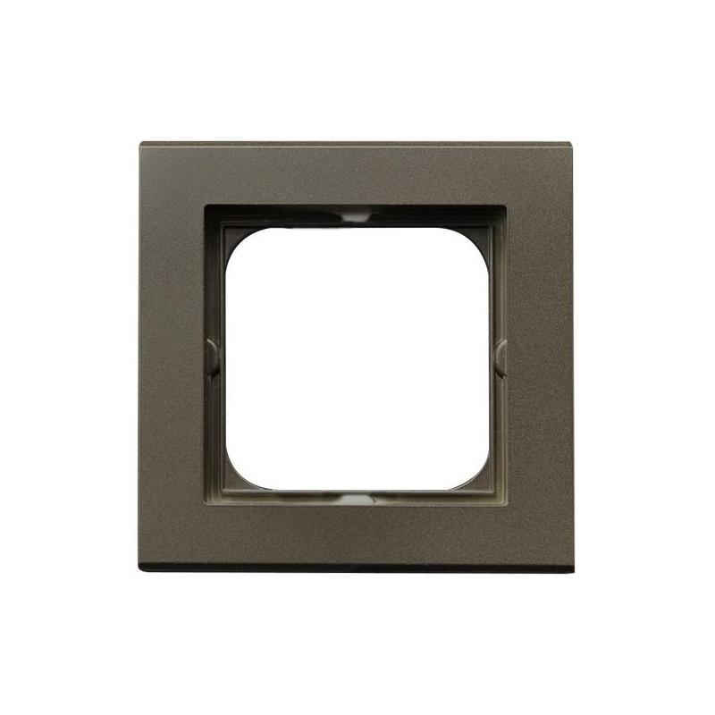 SONATA Czekoladowy metalik, Ramka 1-krotna (R-1R/40) Ospel