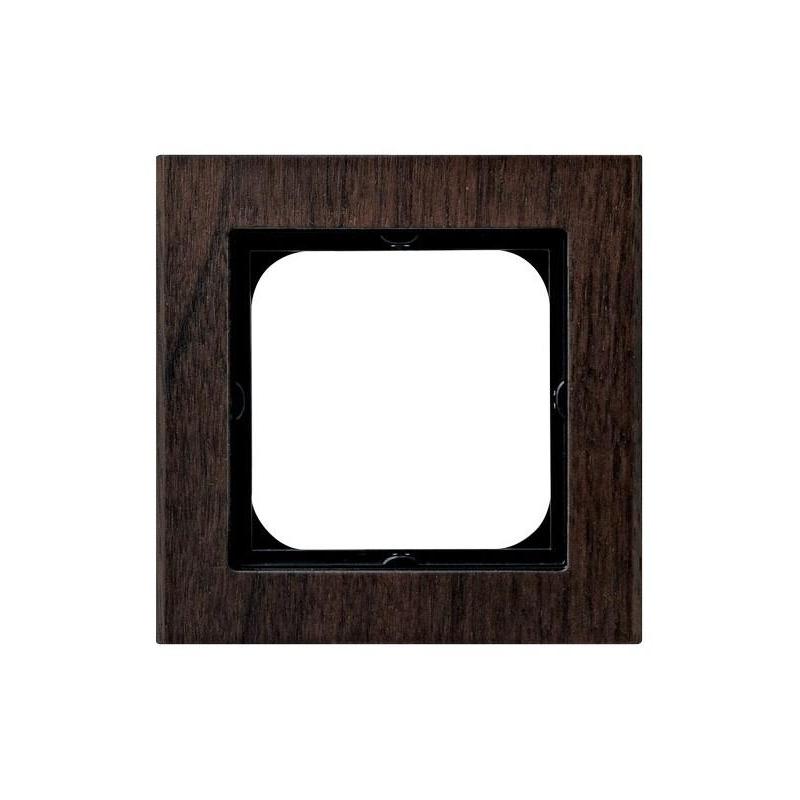 SONATA, Drewno 6mm, Drewno orzech, Ramka 1-krotna (R-1RW/34) Ospel