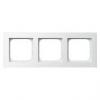 SONATA Biały, Ramka 3-krotna (R-3R/00) Ospel
