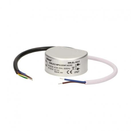 Orno Zasilacz do LED do puszki AC/DC LED 5W, IP67