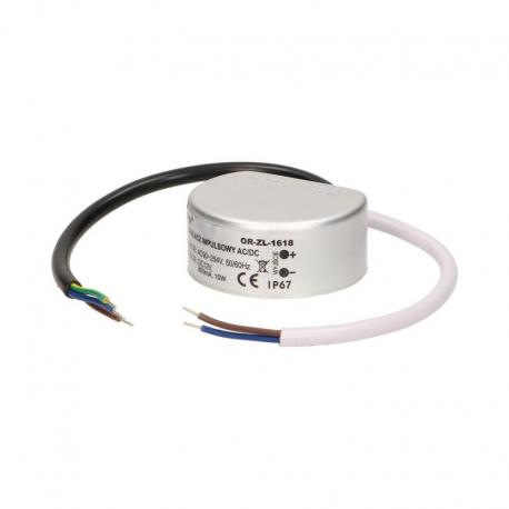 Orno Zasilacz do LED do puszki AC/DC LED 10W, IP67