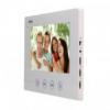 Orno Zestaw wideodomofonowy bezsłuchawkowy, kolor, LCD 7", z szyfratorem, natynkowy, biały, CERES