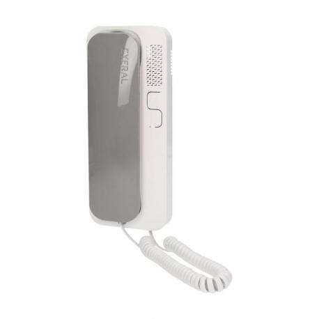 Orno Unifon wielolokatorski CYFRAL analogowy do instalacji 2-żyłowych SMART, szaro-biały