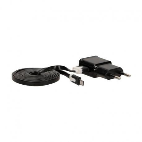 Orno Zasilacz gniazdowy z wtyczką Micro USB do ładowarki OR-AE-1367, DC5V, 2A