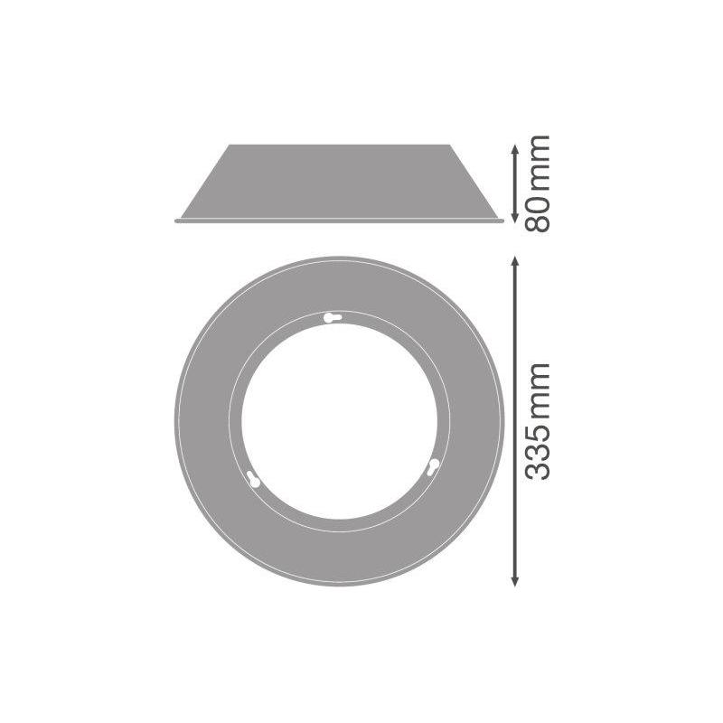 HIGH BAY VALUE REFLECTOR 100 W 80 DEG SI