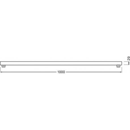 Żarówka LED LEDinestra® DIM 15 W/2700K 1000 mm FR
