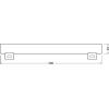 Żarówka LED LEDinestra® DIM 4.5 W/2700K 300 mm FR