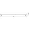 Żarówka LED LEDinestra® DIM 7 W/2700K 500 mm FR