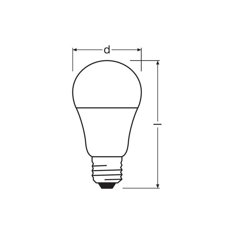 Żarówka LED PARATHOM® CLASSIC A DIM 75 FR 11 W/2700K E27 10szt.