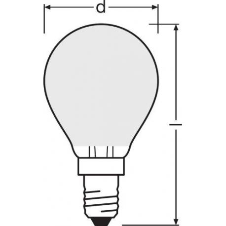 Żarówka LED PARATHOM® Retrofit CLASSIC P 25 2.5 W/2700K E14 10szt.