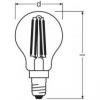 Żarówka LED RELAX and ACTIVE CLASSIC P 40 CL 4 W/2700K E14 6szt.