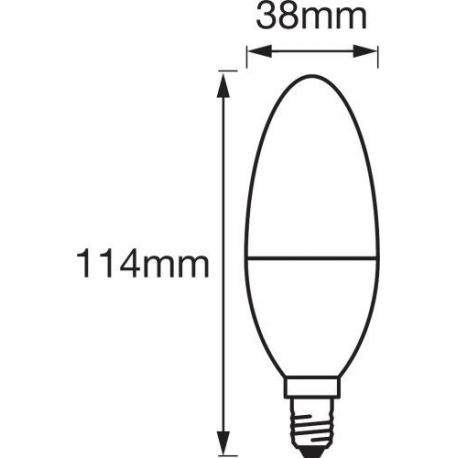 Żarówka LED SMART+ CANDLE B 40 DIM 40 6 W/2700K E14