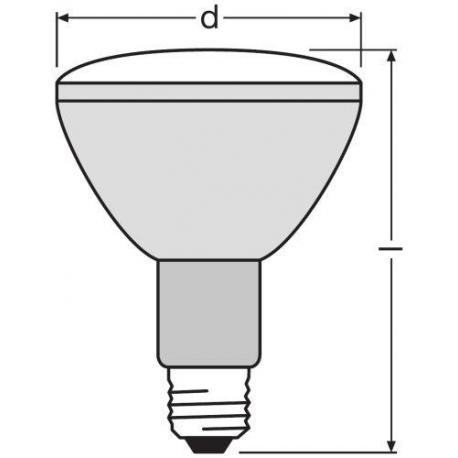 Lampa metalohalogenkowa POWERBALL HCI®-PAR30 70 W/930 WDL PB FL