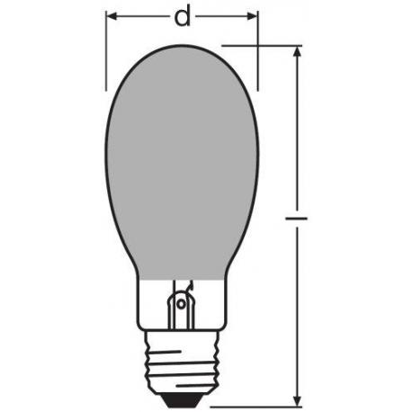 Lampa metalohalogenkowa POWERSTAR HQI®-E coated 1000 W/N