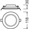 Oprawa oświetleniowa LED DOWNLIGHT SLIM ROUND 105 6 W 3000 K WT