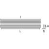Liniowa oprawa oświetleniowa LINEAR IndiviLED® DIRECT/INDIRECT DALI 1500 56 W 4000 K