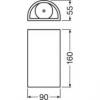 Oprawa do oświetlenia elewacji OUTDOOR FACADE UPDOWN 12 W 3000 K IP54 WT